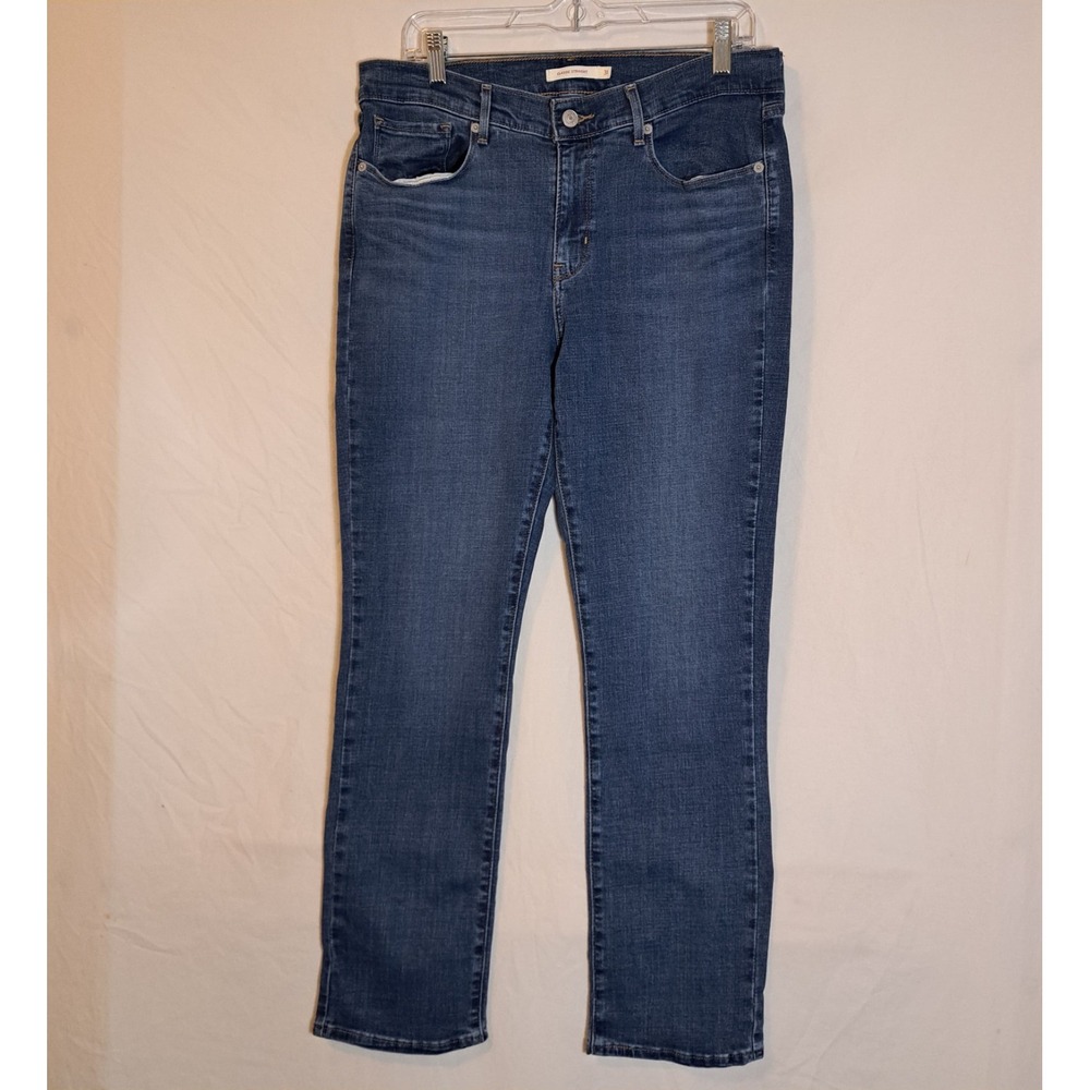 Levi's Women Size 31 Jeans‎ Dark Wash Pants Classic Straight Cotton W31 L30